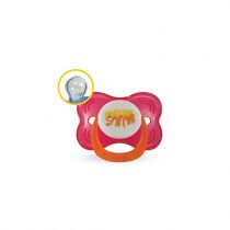 Cherry shape soother with cap cover 1043 red